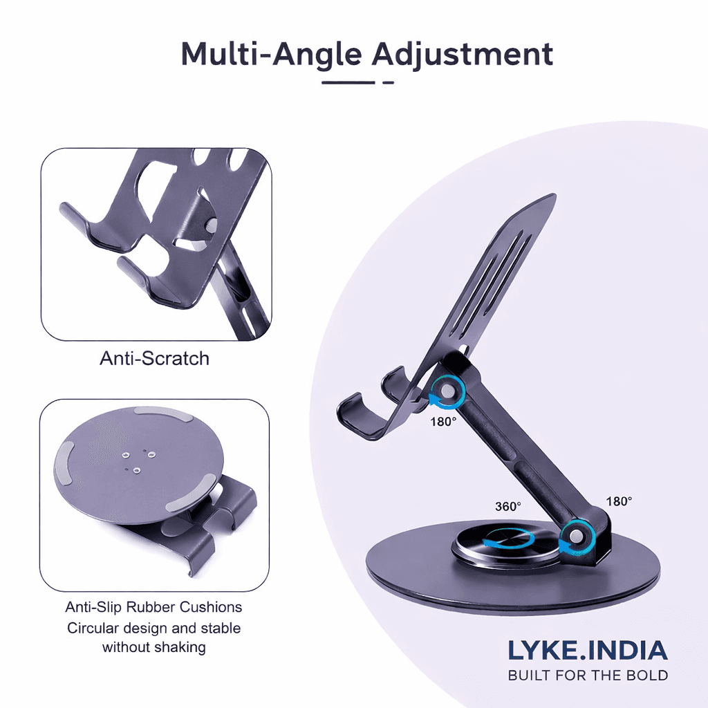 Premium 360° Rotating Foldable Device Stand
