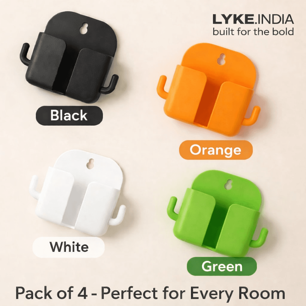 Wall-Mounted Organizer & Phone Holder