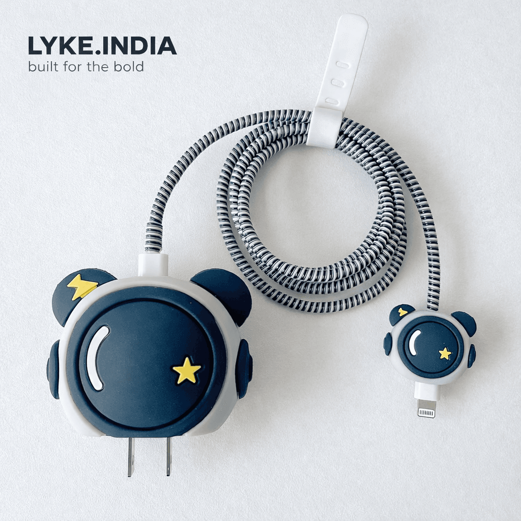 Astronaut Bear Charger Protector Set